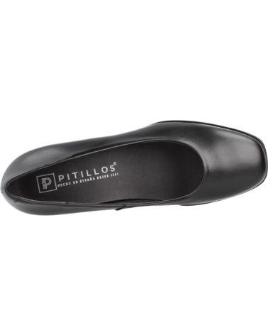 Schuhe für Damen PITILLOS BAILARINAS MUJER MODELO 102P COLOR NEGRO