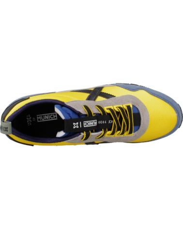 Sneaker für Damen und Herren und Mädchen und Junge MUNICH ZAPATILLAS HOMBRE MODELO UM 78 COLOR AMARILLO 078