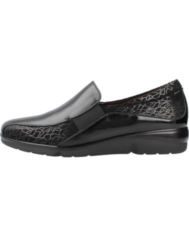 Mocasines de Mujer PITILLOS ZAPATOS CONFORT MUJER MODELO 10000P COLOR NEGRO