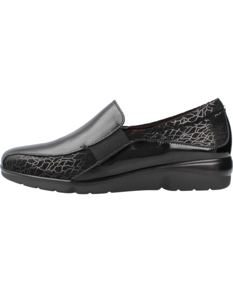 Mocasines de Mujer PITILLOS ZAPATOS CONFORT MUJER MODELO 10000P COLOR NEGRO