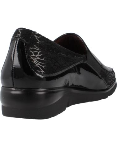 Mocasines de Mujer PITILLOS ZAPATOS CONFORT MUJER MODELO 10000P COLOR NEGRO