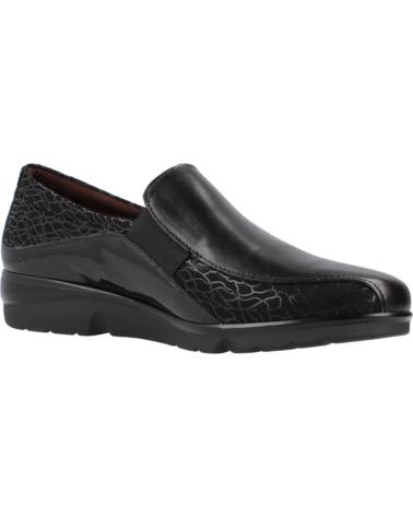 Mocasines de Mujer PITILLOS ZAPATOS CONFORT MUJER MODELO 10000P COLOR NEGRO