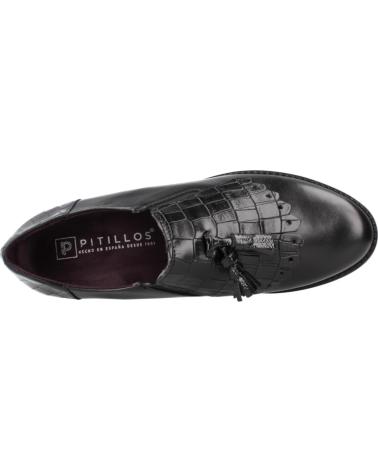 Halbschuhe für Damen PITILLOS MOCASINES MUJER MODELO 10042P COLOR NEGRO