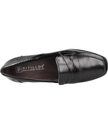 Mocasines de Mujer PITILLOS MOCASINES MUJER MODELO 10110P COLOR NEGRO