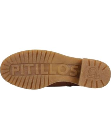 Botines de Mujer PITILLOS BOTINES MUJER MODELO 20022P COLOR MARRON CUERO