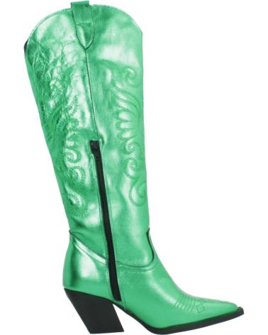Woman boots YELLOW BOTAS MUJER MODELO FANCY XL COLOR VERDE GREEN