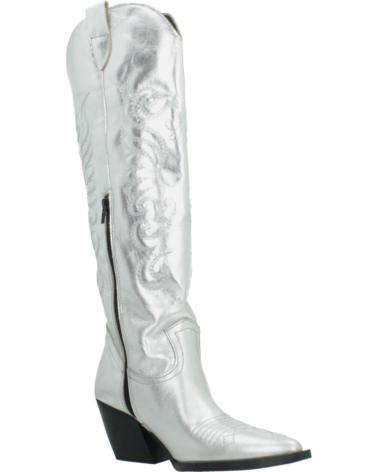 Stivali per Donna YELLOW BOTAS MUJER MODELO FANCY XL COLOR PLATA