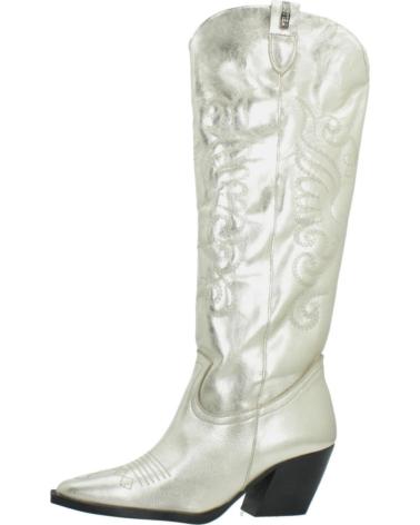 Woman boots YELLOW BOTAS MUJER MODELO FANCY XL COLOR ORO CHAMPAN