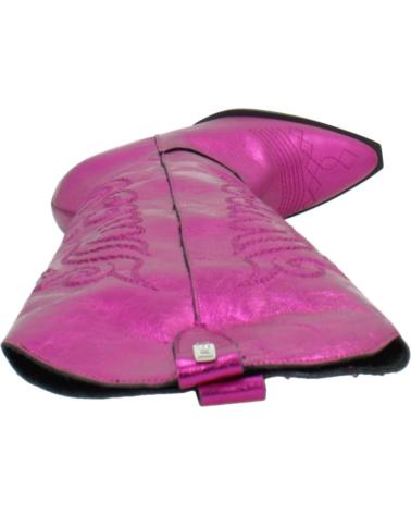 Woman boots YELLOW BOTAS MUJER MODELO FANCY XL COLOR ROSA FUXIA