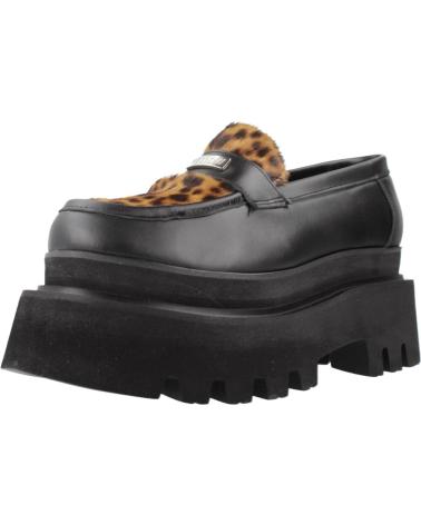 Mocassins de Mulher YELLOW MOCASINES MUJER MODELO ARCADE COLOR ANIMAL PRINT LEOPARDO