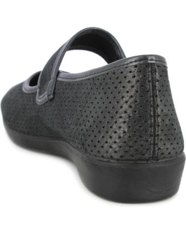 Bailarinas per Donna D`CUTILLAS BAILARINA DOCTOR CUTILLAS 10728 AUTOADHERENTE NEGRO