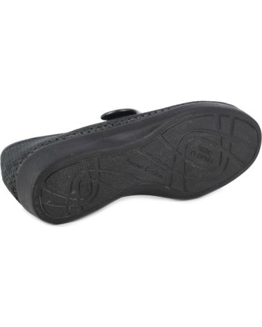 Bailarinas per Donna D`CUTILLAS BAILARINA DOCTOR CUTILLAS 10728 AUTOADHERENTE NEGRO