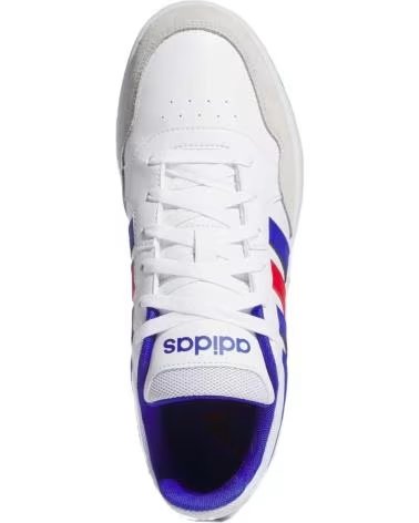 Zapatillas deporte pour Homme ADIDAS ZAPATILLAS SNEAKERS HOOPS 3 0 PARA HOMBRE EN COLOR BLANCO BLANCO