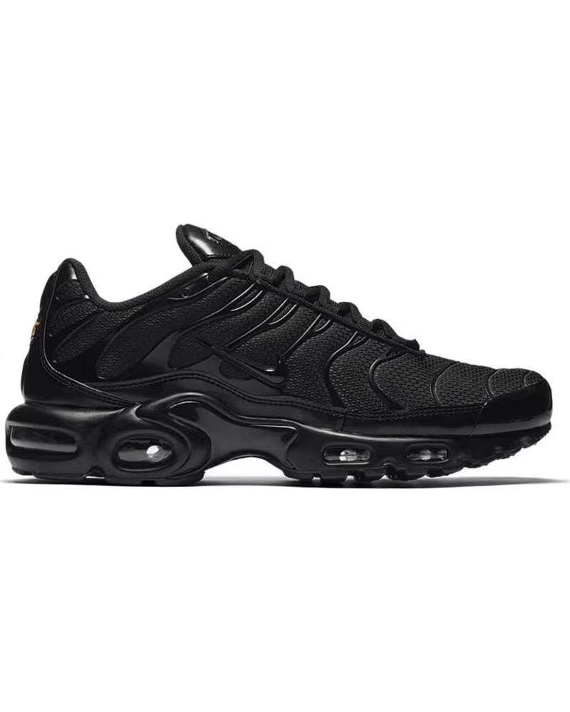 Deportivas de Mujer y Niño NIKE ZAPATILLAS AIR MAX PLUS NEGRO