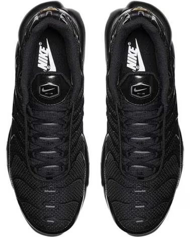 Deportivas de Mujer y Niño NIKE ZAPATILLAS AIR MAX PLUS NEGRO