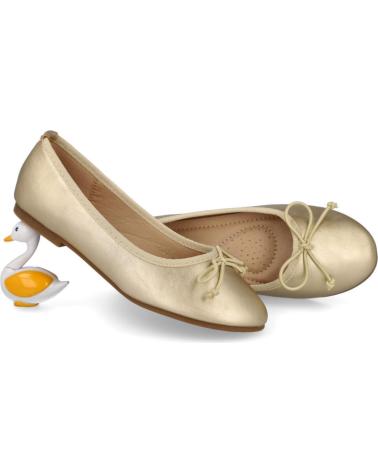 Bailarinas per Bambina BUBBLE BOBBLE A2551-L BAILARINAS NINA ORO