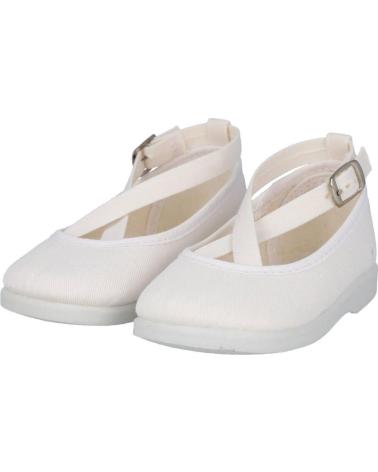 Scarpe per Bambina BUBBLE BOBBLE 911 MERCEDITAS LONA NINA BLANCO