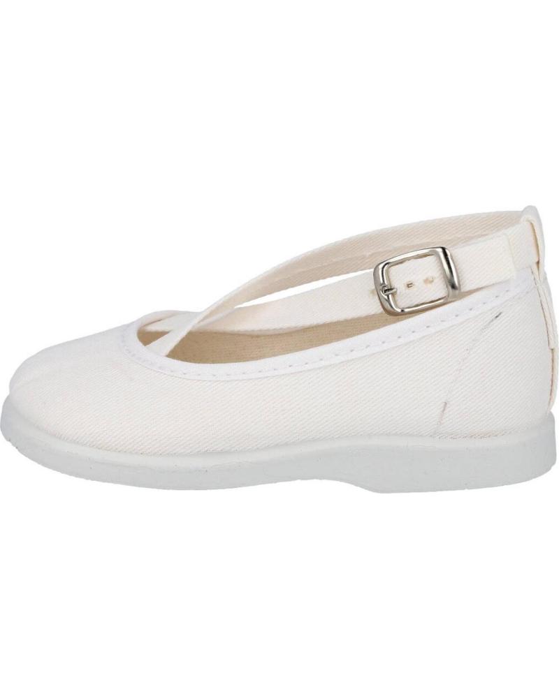 Scarpe per Bambina BUBBLE BOBBLE 911 MERCEDITAS LONA NINA BLANCO