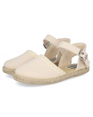 Sandales pour Fille BUBBLE BOBBLE 263 ALPARGATAS ESPARTO NINA BEIG