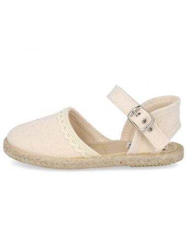 Sandales pour Fille BUBBLE BOBBLE 263 ALPARGATAS ESPARTO NINA BEIG