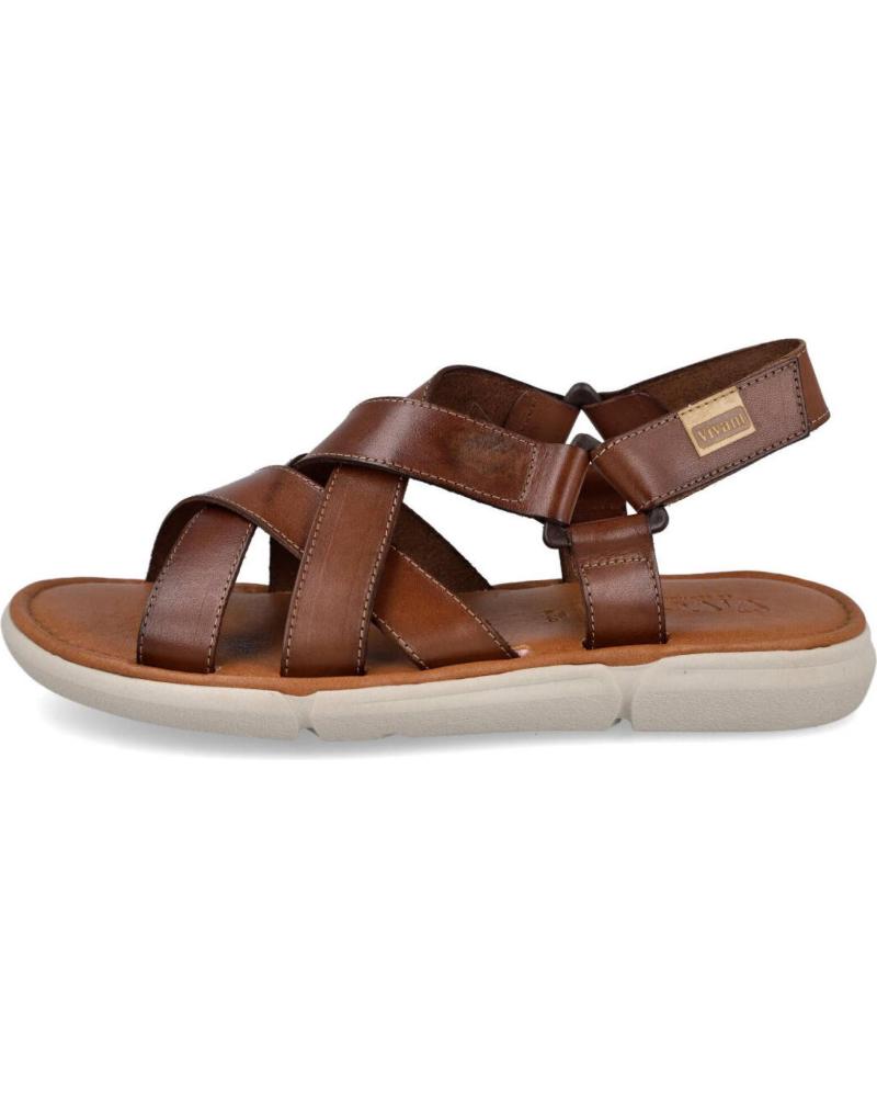 Sandalias de Hombre VIVANT SA-221075 SANDALIAS PIEL HOMBRE NUEZ