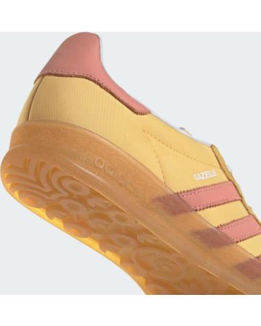 Esportes  de Mulher ADIDAS GAZELLE INDOOR IE2959 SEMI SPARK - WONDER CLAY - CLOUD WHITE YELLOW