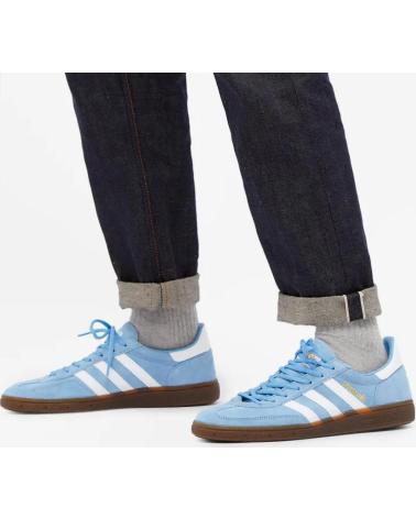 Esportes  de Mulher ADIDAS HANDBALL SPEZIAL WOMAN BD7632 - CLOUD WHITE - GUM LIGHT BLUE