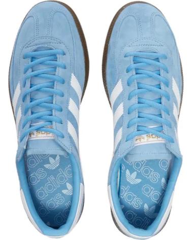 Esportes  de Mulher ADIDAS HANDBALL SPEZIAL WOMAN BD7632 - CLOUD WHITE - GUM LIGHT BLUE