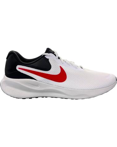 Sneaker für Herren NIKE FB2207-102 REVOLUTION 7 WHITE-FIRE RED-BLACK-PHOTON DUST