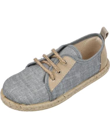 boy shoes BUBBLE BOBBLE 270 ALPARGATAS ESPARTO NINO ANTRACITA