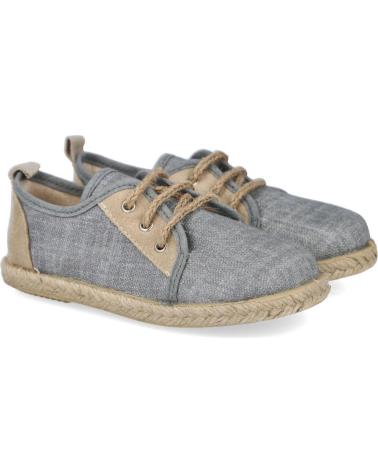 boy shoes BUBBLE BOBBLE 270 ALPARGATAS ESPARTO NINO ANTRACITA