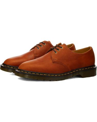 Sapatos de Homem DR MARTENS 1461 CLASSIC OILED SHOULDER MADE IN ENGLAND DARK TAN - 42 BROWN