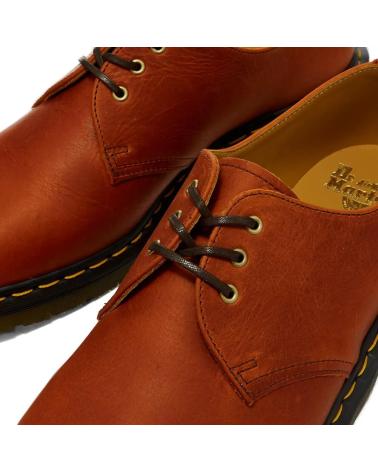 Sapatos de Homem DR MARTENS 1461 CLASSIC OILED SHOULDER MADE IN ENGLAND DARK TAN - 42 BROWN