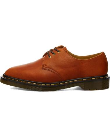 Sapatos de Homem DR MARTENS 1461 CLASSIC OILED SHOULDER MADE IN ENGLAND DARK TAN - 42 BROWN