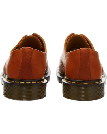 Sapatos de Homem DR MARTENS 1461 CLASSIC OILED SHOULDER MADE IN ENGLAND DARK TAN - 42 BROWN