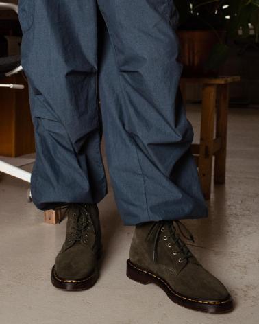 Stiefel für Herren DR MARTENS 101 UB REPELLO CALF SUEDE - 41 OLIVE