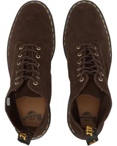 Stiefel für Herren DR MARTENS 101 UB REPELLO CALF SUEDE CHOCOLATE - 41 BROWN