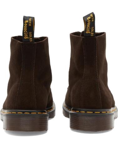 Stiefel für Herren DR MARTENS 101 UB REPELLO CALF SUEDE CHOCOLATE - 41 BROWN