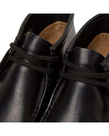 Bottines pour Homme CLARKS ORIGINALS WALLABEE BOOT LEATHER - 41 BLACK