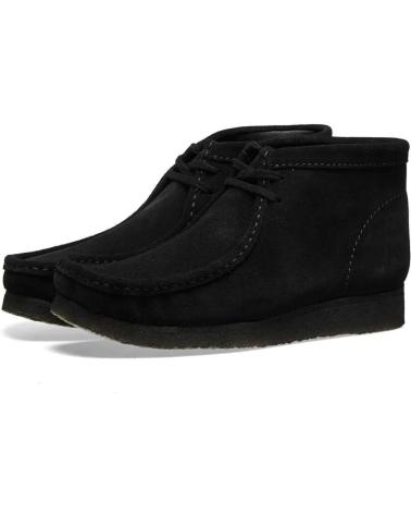 Botines de Hombre CLARKS ORIGINALS WALLABEE BOOT SUEDE - 41 BLACK