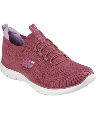 Deportivas de Mujer SKECHERS SNEAKERS SUMMITS-TOP PLAYER MUJER BURDEOS ROJO
