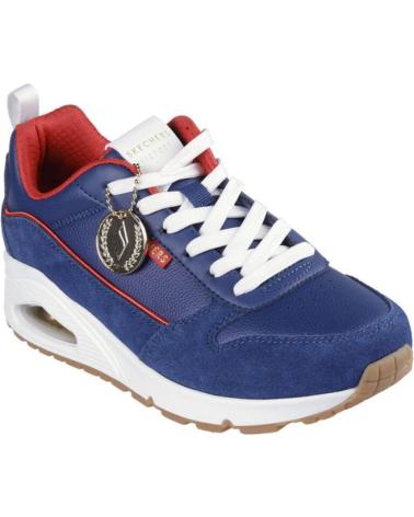 Deportivas de Hombre SKECHERS SNEAKERS UNO-VICTORY PACK HOMBRE AZUL-ROJO