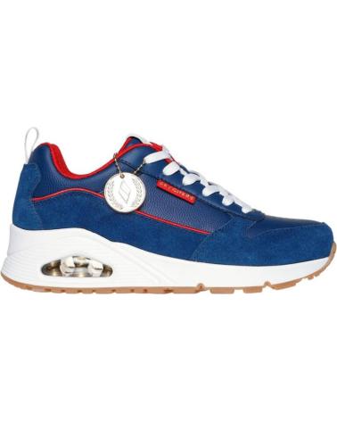 Deportivas de Hombre SKECHERS SNEAKERS UNO-VICTORY PACK HOMBRE AZUL-ROJO