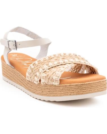 Sandálias de Mulher RIVERA SANDALIA PLATAFORMA PARA MUJER 5429 COLOR HIELO