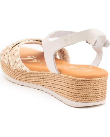 Sandálias de Mulher RIVERA SANDALIA PLATAFORMA PARA MUJER 5429 COLOR HIELO