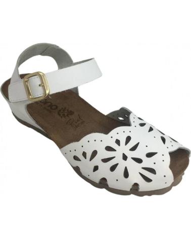 Sandalias de Mujer YOKONO SANDALIA CANGREJERA PARA MUJER MONACO 047 COLOR BLAN BLANCO