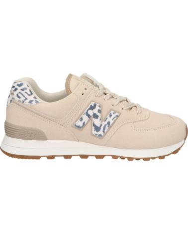 Woman and girl Trainers NEW BALANCE WL574IH2 WL574V2 SANDSTONE