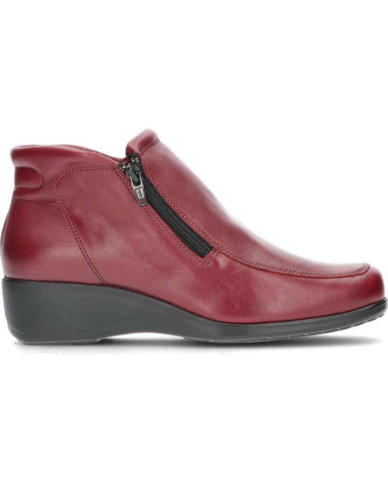 Woman Mid boots GINO VAELLO BOTINES COMFORT CLASS 1326 SHAMAL ROJO