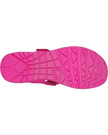 Sandales pour Femme SKECHERS UNO SANDAL FUCSIA