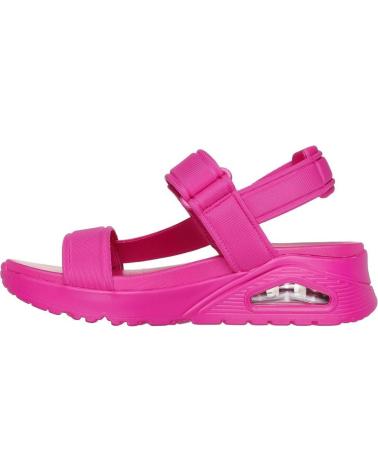 Sandales pour Femme SKECHERS UNO SANDAL FUCSIA